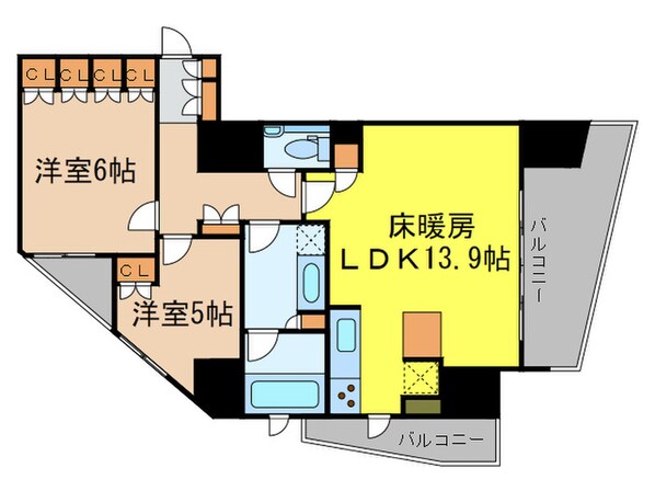 イトーピア目白カレン（1103）の物件間取画像